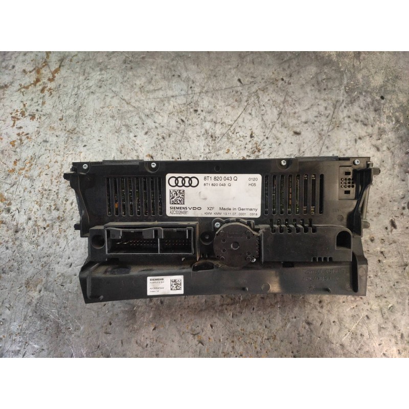 Recambio de mando calefaccion / aire acondicionado para audi a5 coupe (8t) 2.7 tdi referencia OEM IAM 8T1820043Q A2C53284581 