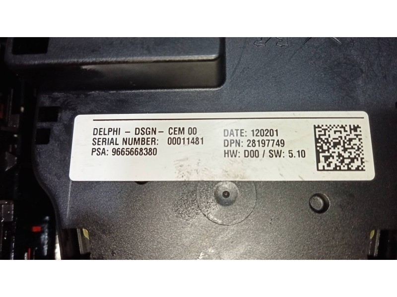 Recambio de mando multifuncion para peugeot 508 active referencia OEM IAM 9665668380  