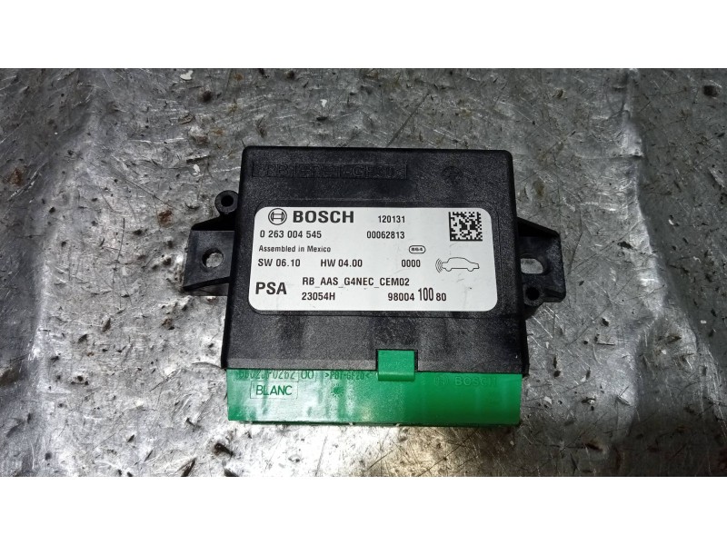 Recambio de modulo electronico para peugeot 508 active referencia OEM IAM 0263004545 9800410080 