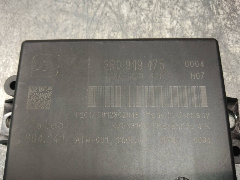 Recambio de centralita parktronic para seat exeo st (3r5)(2009>) reference referencia OEM IAM 3R0919475 604141 