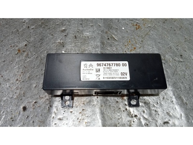 Recambio de modulo electronico para peugeot 508 active referencia OEM IAM 9674767780  