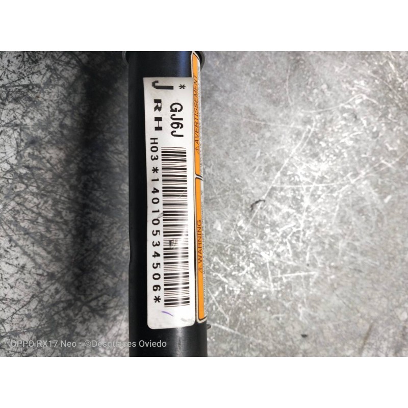 Recambio de airbag cortina delantero derecho para mazda 6 berlina (gg) 2.0 crtd 143 active (5-ptas.) referencia OEM IAM   