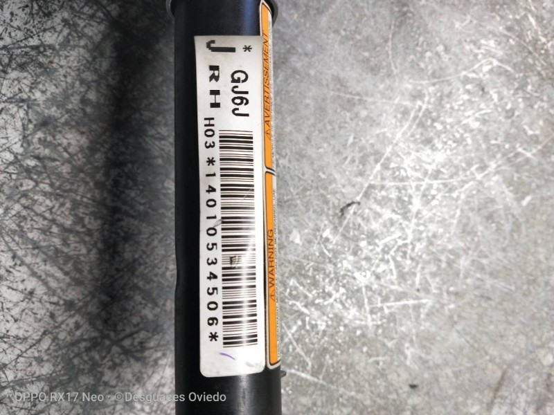 Recambio de airbag cortina delantero derecho para mazda 6 berlina (gg) 2.0 crtd 143 active (5-ptas.) referencia OEM IAM   