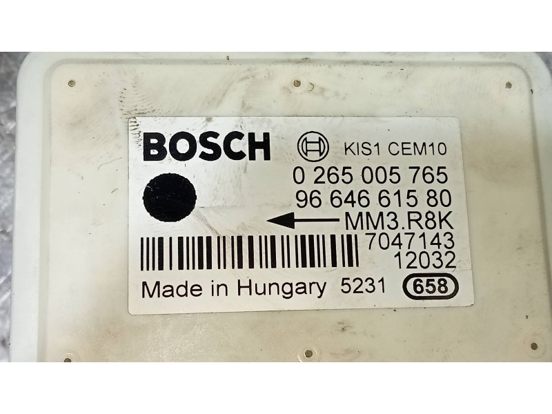 Recambio de modulo electronico para peugeot 508 active referencia OEM IAM 9664661580 0265005765 
