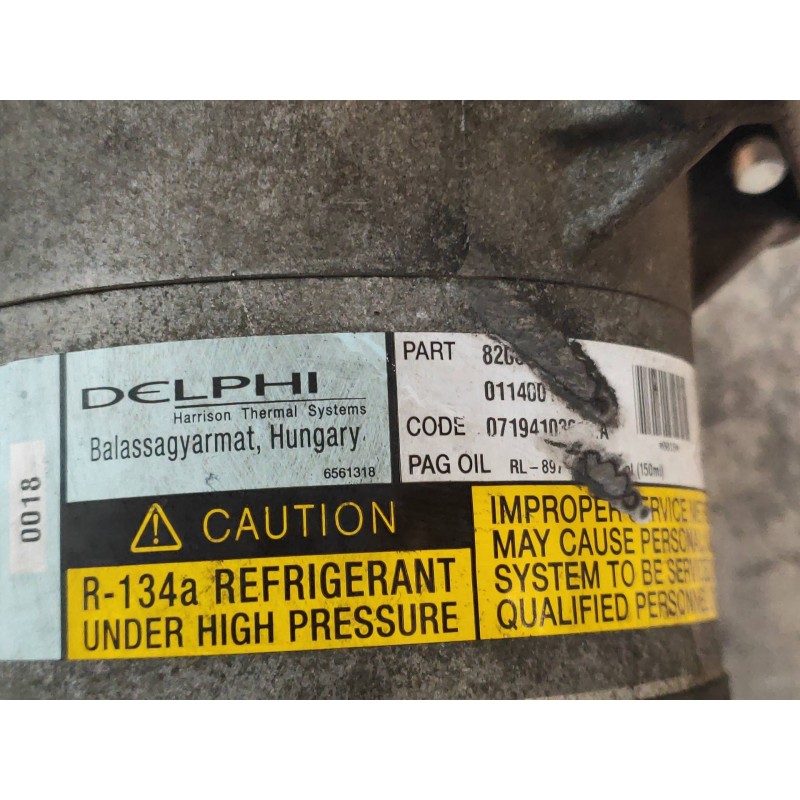 Recambio de compresor aire acondicionado para renault megane ii classic berlina confort authentique referencia OEM IAM SD7H15788