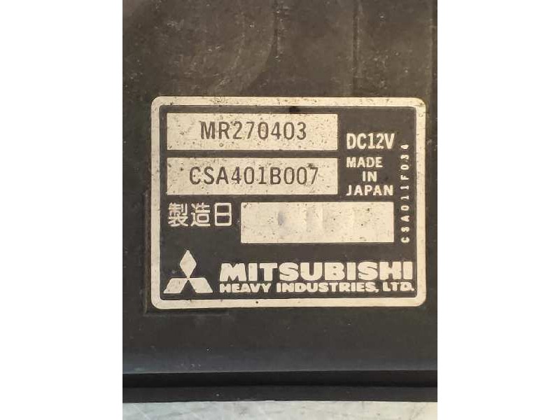 Recambio de electroventilador para mitsubishi galant berlina (ea0) 2000 elegance referencia OEM IAM 1049933012 MR270403 CSA401B0 Recambio de electroventilador para mitsubishi galant berlina (ea0) 2000 elegance referencia OEM IAM 1049933012 MR270403 CSA401B0