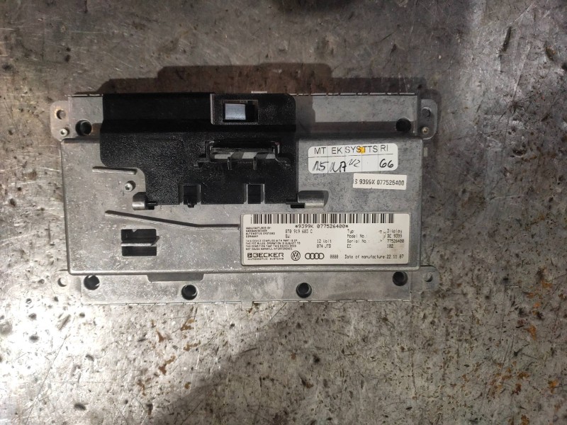 Recambio de pantalla multifuncion para audi a5 coupe (8t) 2.7 tdi referencia OEM IAM 8T0919603C  