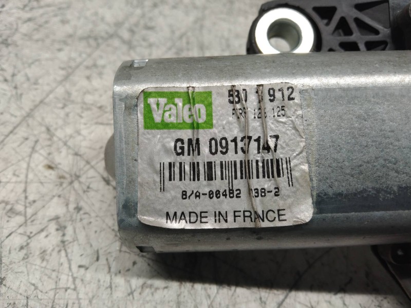 Recambio de motor limpia trasero para opel zafira a elegance referencia OEM IAM 53013912 GM09137147 