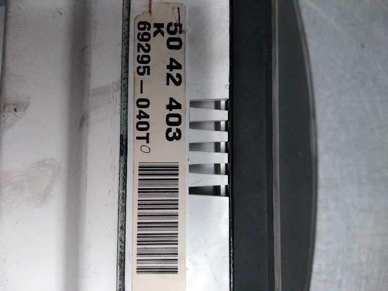 Recambio de cuadro instrumentos para saab 9-5 berlina 2.0 cat referencia OEM IAM 5042403 69295040T K