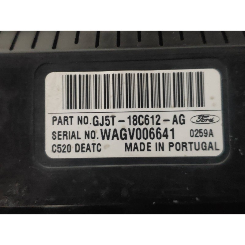 Recambio de mando calefaccion / aire acondicionado para ford kuga (cbs) 2.0 tdci cat referencia OEM IAM GJ5T18C612AG  