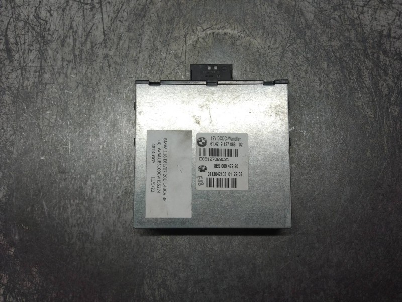 Recambio de modulo electronico para bmw serie 1 berlina (e81/e87) 118d referencia OEM IAM 8ES00947920 6142912708802 