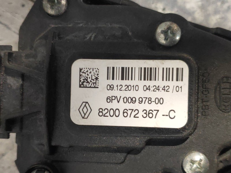 Recambio de potenciometro pedal para renault master kombi l1h1 3,0t referencia OEM IAM 8200672367C 6PV00997800 