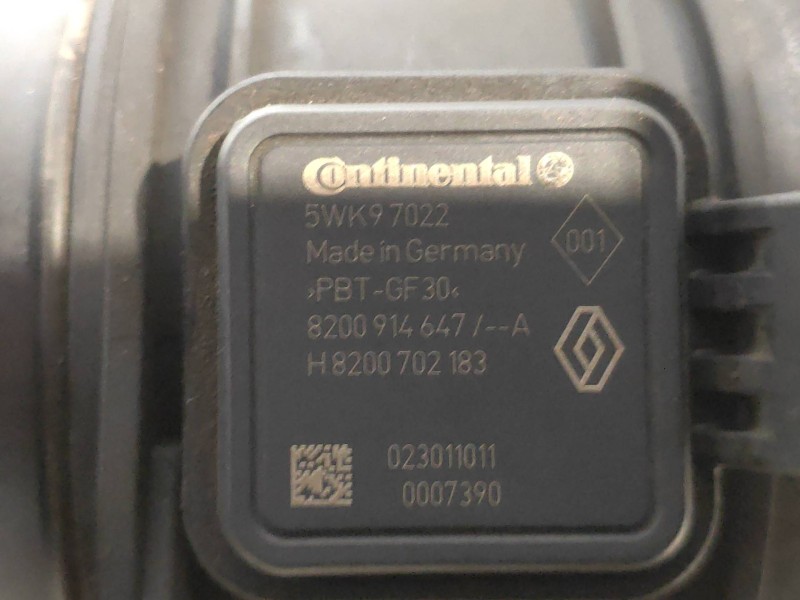 Recambio de caudalimetro para renault master kombi l1h1 3,0t referencia OEM IAM 5WK97022 8200914647A 8200702183 