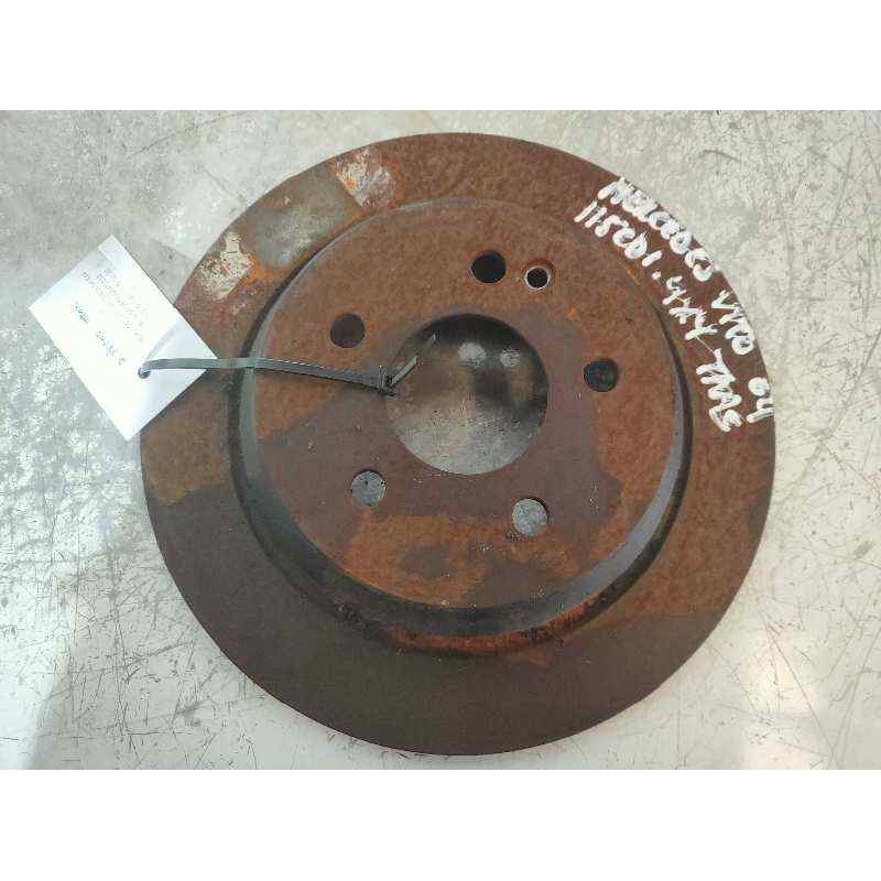 Recambio de disco freno trasero para mercedes vito combi 06.2003  115 cdi largo (639.703) referencia OEM IAM   