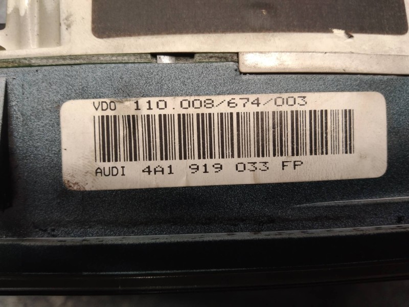 Recambio de cuadro instrumentos para audi a6 berlina (c4) 2.8 quattro referencia OEM IAM 110008674003 4A1919033FP 