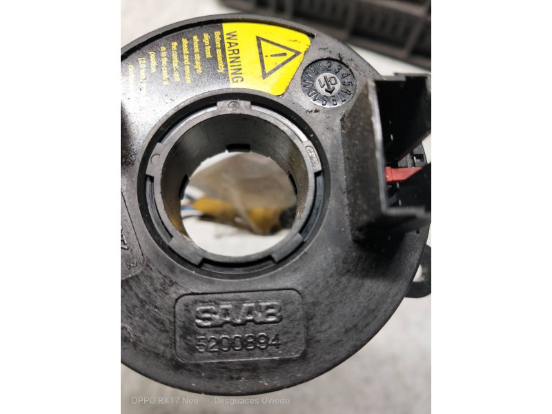 Recambio de anillo airbag para saab 9-5 berlina 2.0 cat referencia OEM IAM 5200894  
