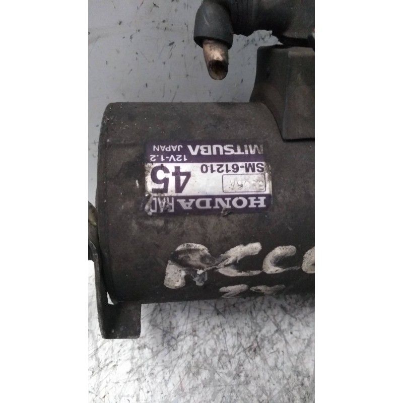 Recambio de motor arranque para honda accord berlina (cc/ce) 2.3 sr dohc (cc7) referencia OEM IAM SM61210 45 