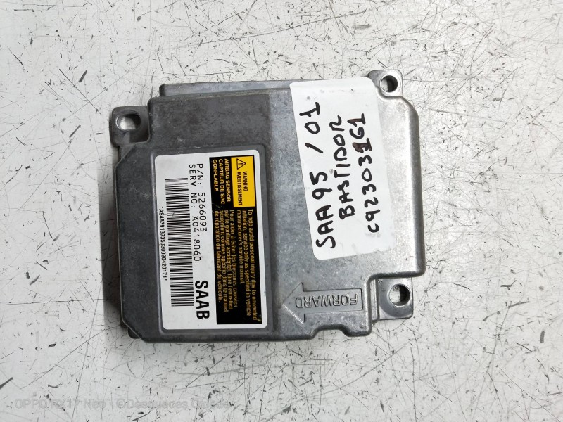 Recambio de centralita airbag para saab 9-5 berlina 2.0 cat referencia OEM IAM 5266093 A0418060 
