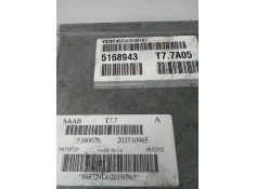 Recambio de centralita motor uce para saab 9-5 berlina 2.0 cat referencia OEM IAM 5168943 T77A05 5380076 2