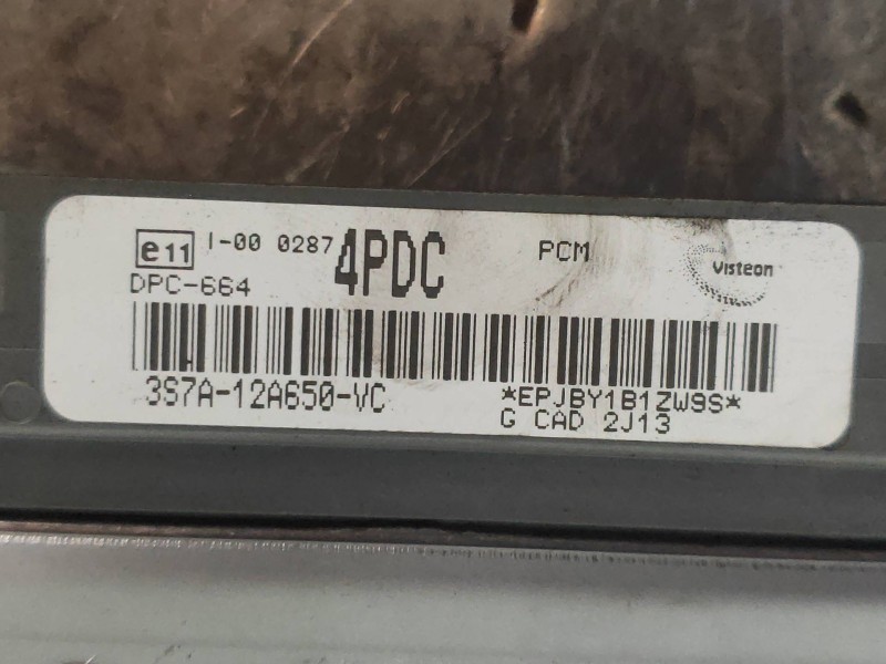 Recambio de centralita motor uce para ford mondeo berlina (ge) 2.0 tdci td cat referencia OEM IAM 3S7A12A650VC 4PDC 