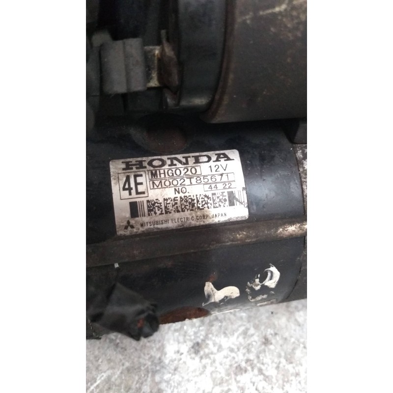 Recambio de motor arranque para honda accord berlina (cl/cn) 2.2i ctdi sport referencia OEM IAM MGH020 M002T85671  Recambio de motor arranque para honda accord berlina (cl/cn) 2.2i ctdi sport referencia OEM IAM MGH020 M002T85671