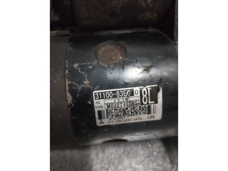 Recambio de motor arranque para suzuki wagon r+ rb (mm) 1.3 gl referencia OEM IAM 3110083E0  