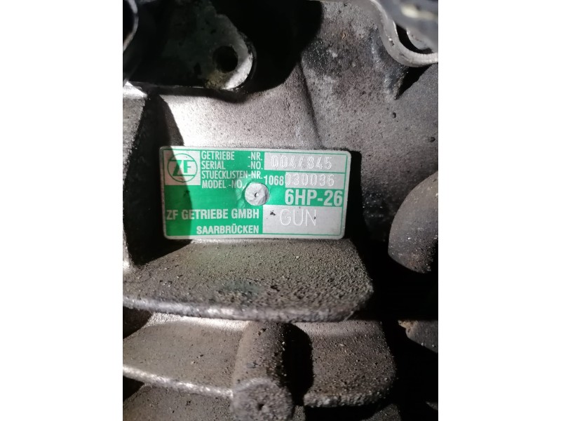 Recambio de caja cambios para audi a8 (4e2) 6.0 w12 48v cat (bht) referencia OEM IAM GUN 030036 6HP26 6HP26A61 1068030036 004484