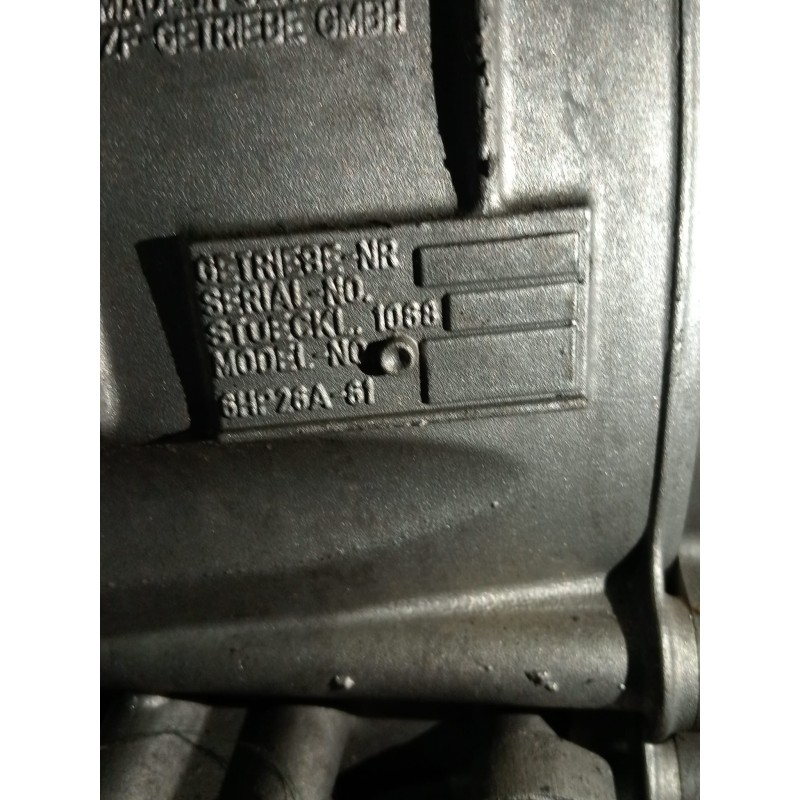 Recambio de caja cambios para audi a8 (4e2) 6.0 w12 48v cat (bht) referencia OEM IAM GUN 030036 6HP26 6HP26A61 1068030036 004484