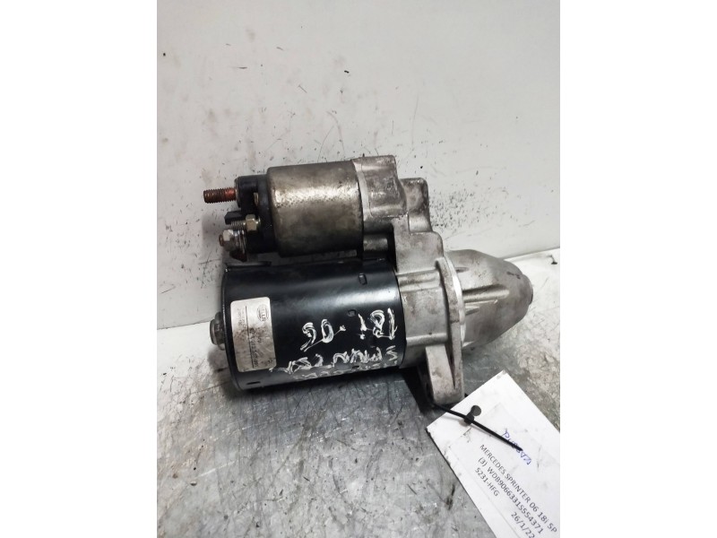 Recambio de motor arranque para mercedes sprinterii caja cerrada (desde 01.06) 216 (906.613) referencia OEM IAM   
