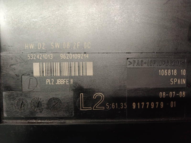 Recambio de modulo electronico para bmw serie 1 berlina (e81/e87) 118d referencia OEM IAM 9620109214 532421013 