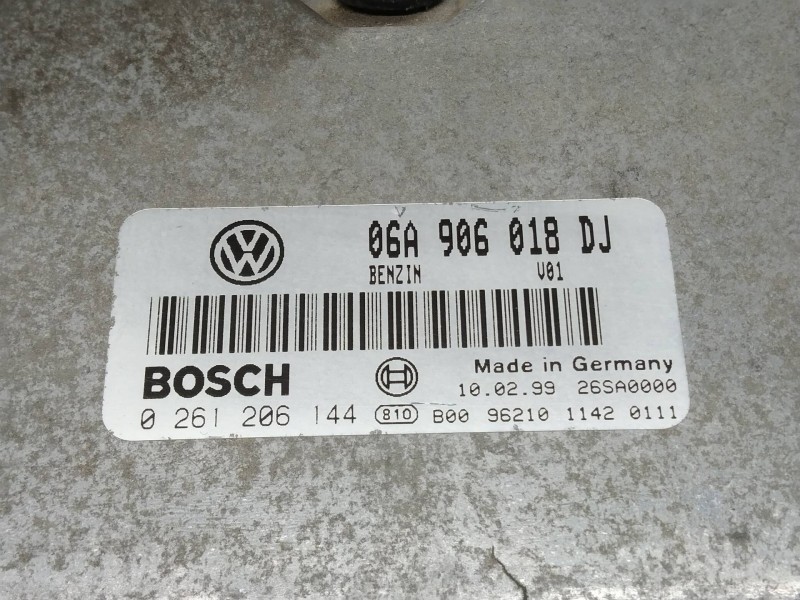 Recambio de centralita motor uce para skoda octavia berlina (1u2) 1.8 20v slx referencia OEM IAM 0261206144 06A906018DJ 