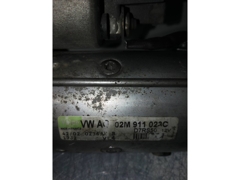 Recambio de motor arranque para seat cordoba berlina (6l2) signo/a referencia OEM IAM D7RS50 02M911023C 