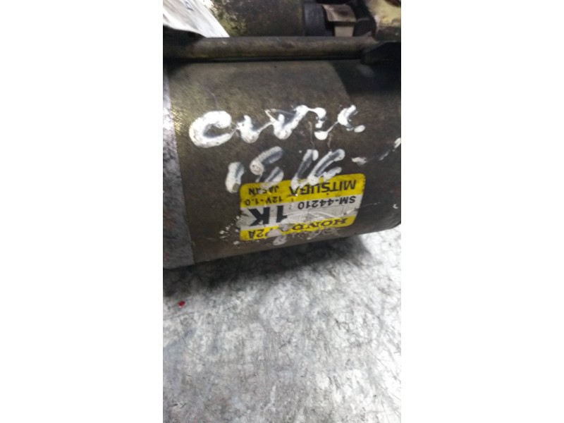 Recambio de motor arranque para honda civic aerodeck (mb/mc) 1.5 ls (mb9) referencia OEM IAM SM44210 MITSUBA 