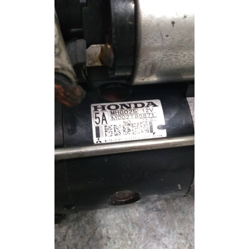 Recambio de motor arranque para honda civic berlina 5 (fk) 2.2 i-ctdi executive referencia OEM IAM MHG025 M002T85871  Recambio de motor arranque para honda civic berlina 5 (fk) 2.2 i-ctdi executive referencia OEM IAM MHG025 M002T85871
