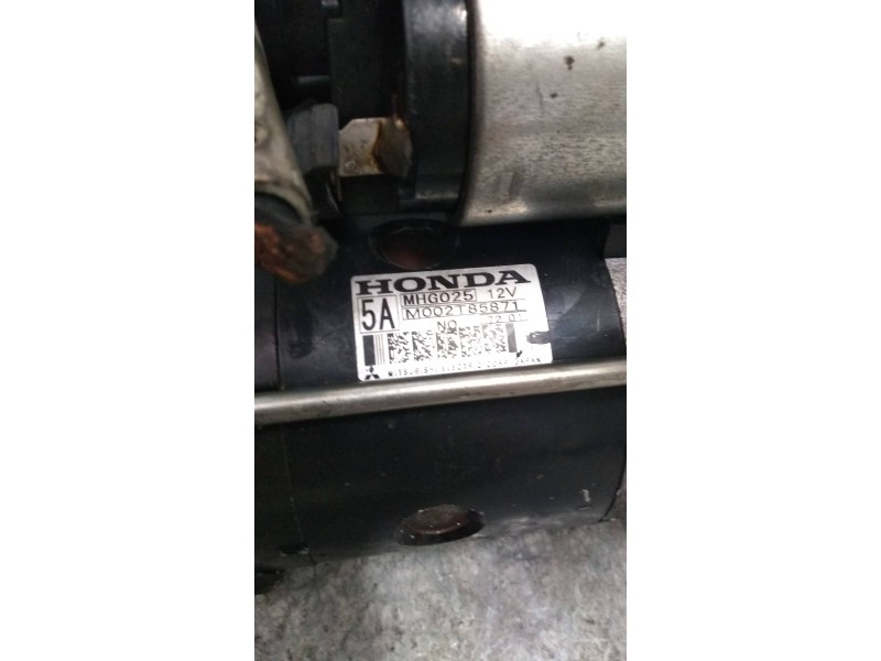 Recambio de motor arranque para honda civic berlina 5 (fk) 2.2 i-ctdi executive referencia OEM IAM MHG025 M002T85871  Recambio de motor arranque para honda civic berlina 5 (fk) 2.2 i-ctdi executive referencia OEM IAM MHG025 M002T85871