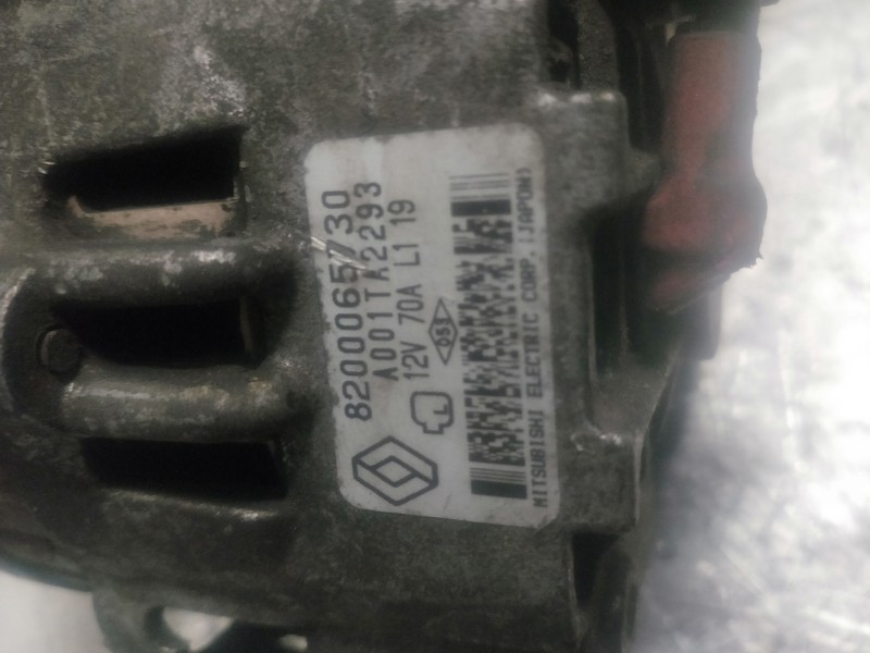 Recambio de alternador para renault kangoo (f/kc0) rt pack aventure referencia OEM IAM 82000065730   Recambio de alternador para renault kangoo (f/kc0) rt pack aventure referencia OEM IAM 82000065730