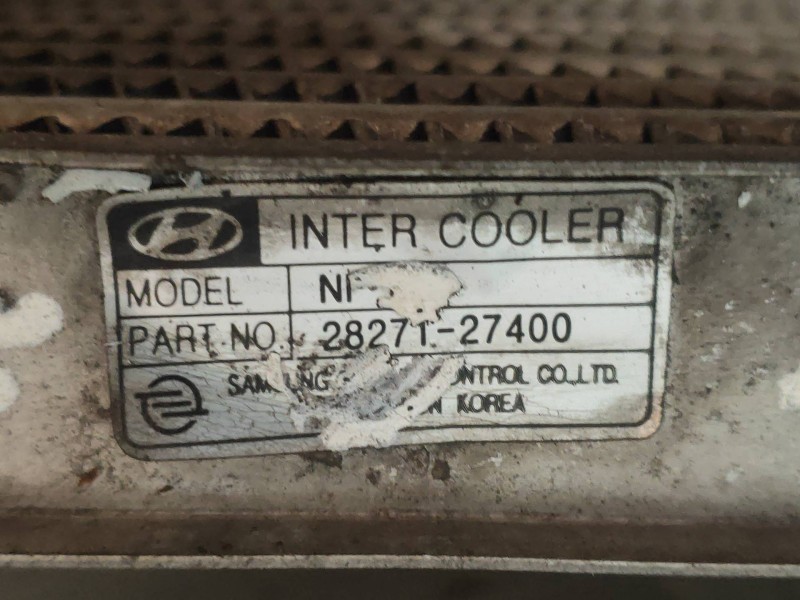 Recambio de intercooler para hyundai sonata (nf) 2.0 crdi comfort i referencia OEM IAM 2827127400  