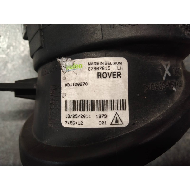 Recambio de faro antiniebla izquierdo para mg rover serie 75 (rj) 2.0 cdt classic referencia OEM IAM 67807615 XBJ100270 