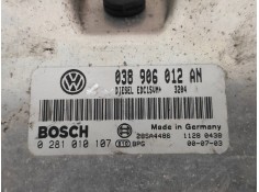 Recambio de centralita motor uce para skoda fabia (6y2/6y3) comfort referencia OEM IAM 0281010107 038906012AN BOSCH EDC15VM 2