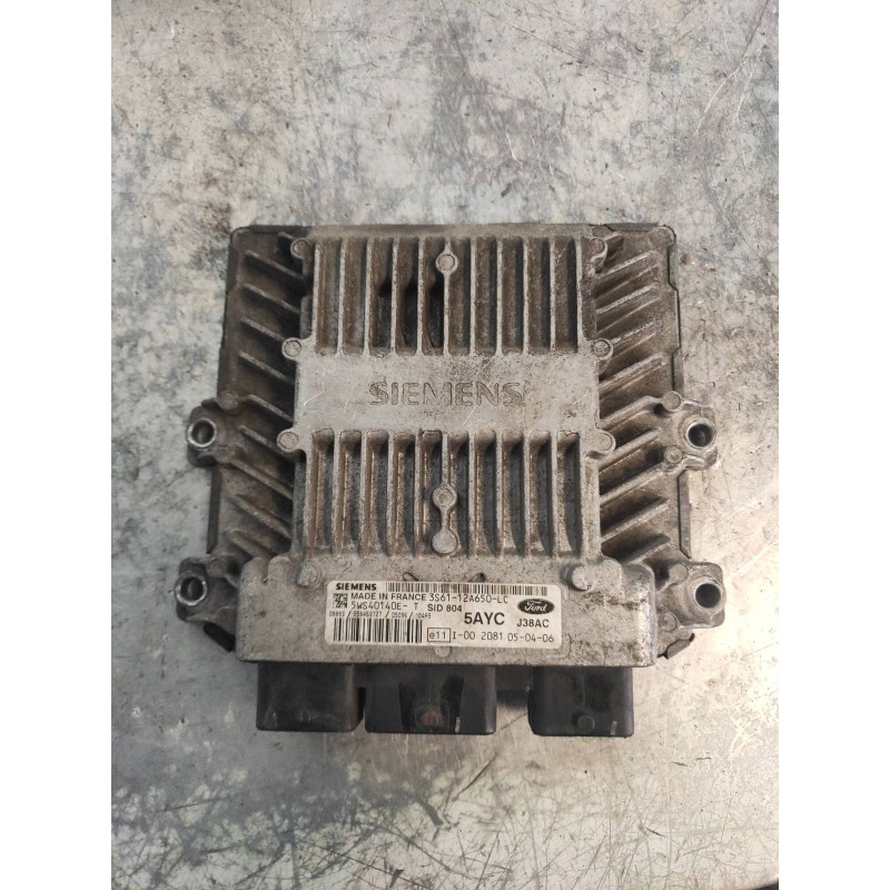 Recambio de centralita motor uce para ford fiesta (cbk) ambiente referencia OEM IAM 5WS40140ET 3S6112A650LC 5AYC SID804 J38AC SI