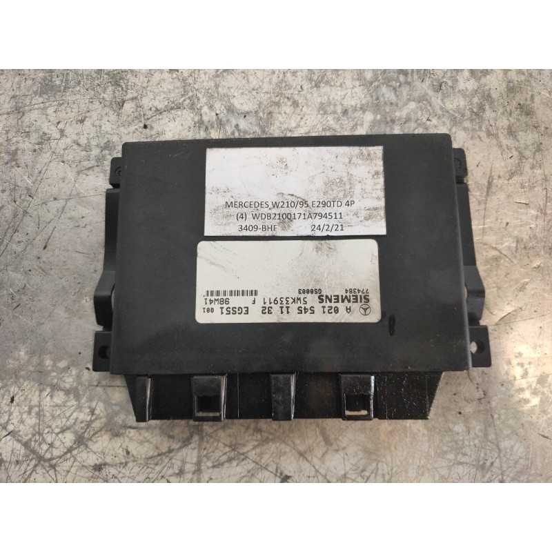 Recambio de centralita cambio automatico para mercedes clase e (w210) berlina diesel 290 turbodiesel (210.017) referencia OEM IA