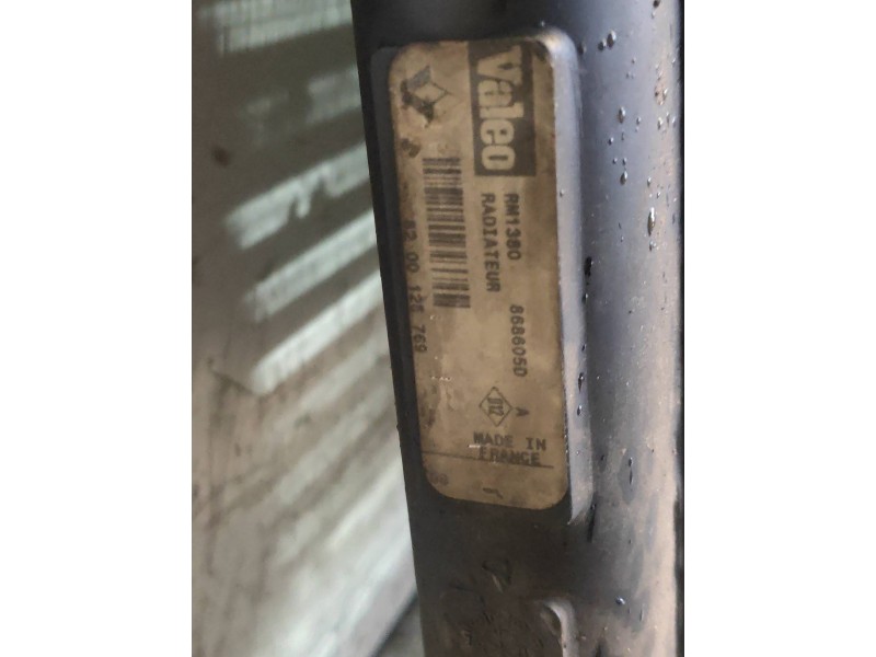 Recambio de radiador agua para renault scenic (ja..) 2.0 16v rxi referencia OEM IAM 8200125769 868605D 