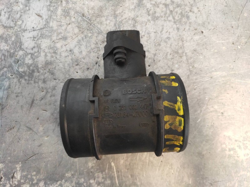 Recambio de caudalimetro para kia carens 2.0 crdi ex monovolumen referencia OEM IAM 0261002447 2816427000 BOSCH