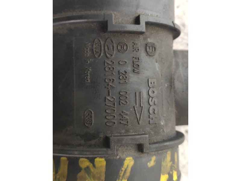 Recambio de caudalimetro para kia carens 2.0 crdi ex monovolumen referencia OEM IAM 0261002447 2816427000 BOSCH