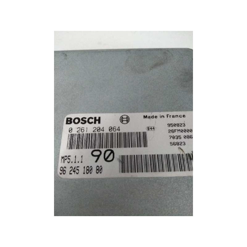 Recambio de centralita motor uce para peugeot 605 2.0 cat referencia OEM IAM 0261204064 9624518080 MP511 90