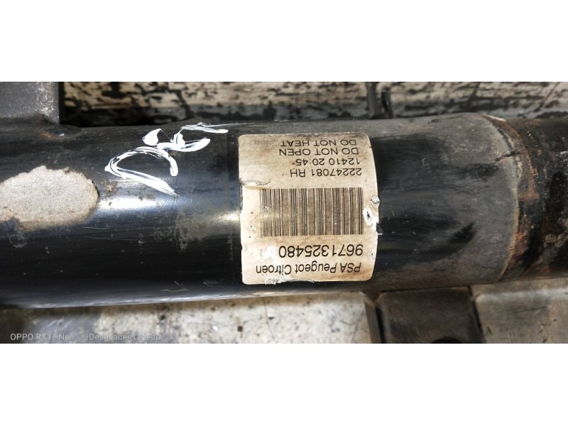 Recambio de amortiguador delantero derecho para citroen ds3 1.6 16v referencia OEM IAM 9671325480  