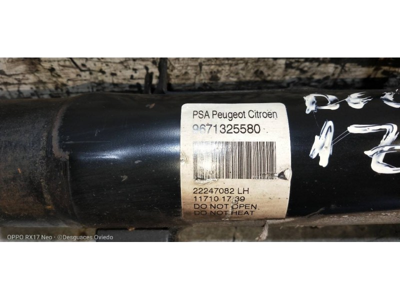 Recambio de amortiguador delantero izquierdo para citroen ds3 1.6 16v referencia OEM IAM 9671325580  