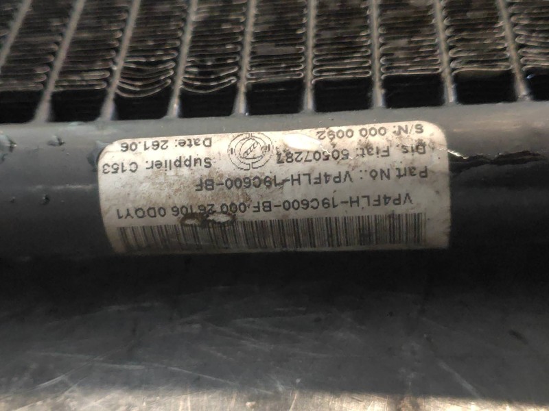 Recambio de condensador / radiador aire acondicionado para alfa romeo 159 sportwagon (140) 1.9 jtdm 16v / selective referencia O