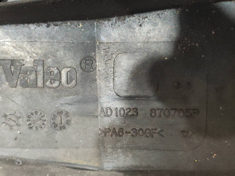 Recambio de electroventilador para opel signum básico referencia OEM IAM 870705P 27660132 874648L VALEO