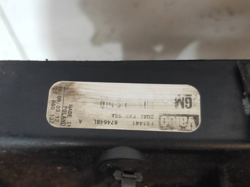 Recambio de electroventilador para opel signum básico referencia OEM IAM 870705P 27660132 874648L VALEO